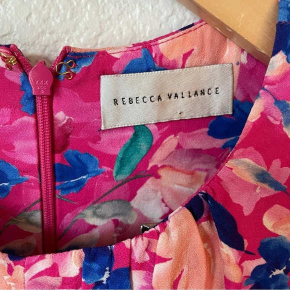 Rebecca Vallance Pink Floral Mini Dress - Picture 6 of 7